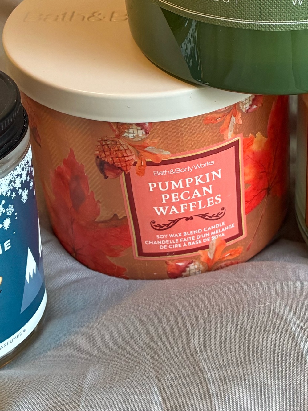 Bath & Body Works candle- Pumpkin Pecan Waffles